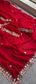 Chiffon Saree with Zardozi, Pearl & Gotapatti Highlights