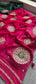 Munga Silk Banarasi Saree with Anchor, Pearl & Zardozi