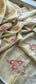 Banarasi Tissue Linen Silk Saree with Resham & Pearl Highlights