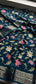 Soft Munga Banarasi Silk Saree with Multithread Embroidery