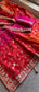 Munga Banarasi Silk Saree with Pearl, Gotapatti & Kutdana