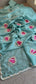 Tissue Handloom Banarasi Silk Saree with Pearl & Gotapatti