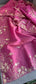 Soft Crepe Silk Saree with Zarkan & Kasab Embellishment