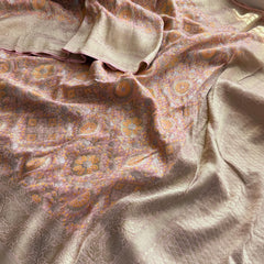 Khaddi Georgette Silk Saree with Meena Bandhani Weave