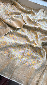 Khaddi Georgette Silk Saree with Meena Bandhani Weave