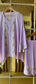 Pure Georgette Co-Ord Set with Mukaish Pitta Work