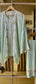 Pure Georgette Co-Ord Set with Mukaish Pitta Work