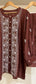 Pure Chanderi Embellished Co-ord Set for Women