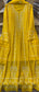 Mul Chanderi Anarkali Suit Set with Mukaish Embroidery