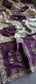 Banarasi Munga Silk Saree with Zardozi & Pearl Work