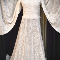 Pure Georgette Heavy Bridal Lehenga with Lucknowi & Hand Jaali Work