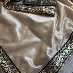 Pure Tissue Handloom Silk Saree with Elegant Border Concept Design
