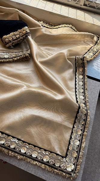 Pure Tissue Handloom Silk Saree with Elegant Border Concept Design