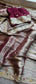 Khaddi Georgette Banarasi Silk Saree with Zardozi & Gotapatti Detailing