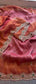 Soft Tissue Munga Silk Saree with Zardozi & Stone Hand Embellishment
