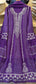 Pure Mul Chanderi Anarkali Kurta Dupatta Set with Mukaish Work