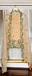Banarasi Organza Chanderi Silk Embroidered Suit with Hand Abla Work