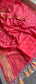 Pure Munga Silk Banarasi Saree with Multi-Thread Embroidery & Blouse