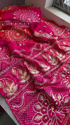 Fuchsia Pink With Champagne Gold