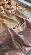 Soft Pink Pastel Dual Tone Weaving