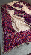 Royal Wine Purple Saree