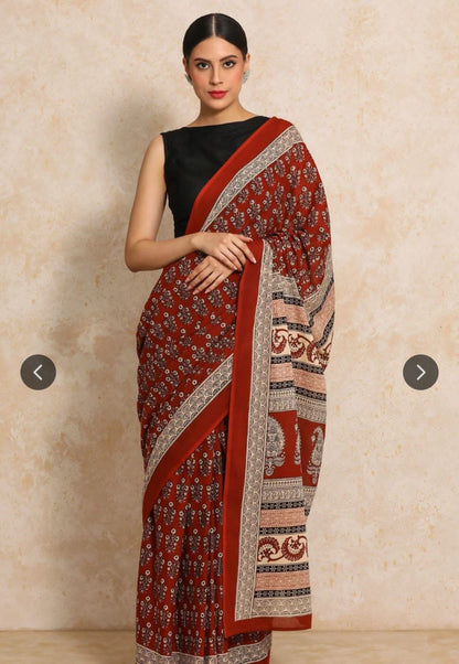 Block Print On Pure Mulmul Cotton · 8 Artisan Hours of work · The Jashn Edit