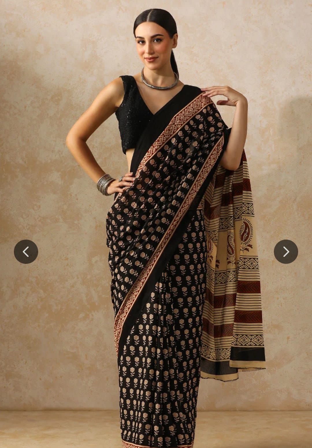 Block Print On Pure Mulmul Cotton · 8 Artisan Hours of work · The Mehfil Edit