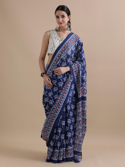 Block Print On Pure Mulmul Cotton · 8 Artisan Hours of work · The Noor Edit