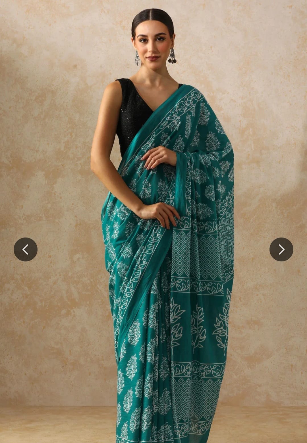 Block Print On Pure Mulmul Cotton · 8 Artisan Hours of work · The Riwaayat Edit