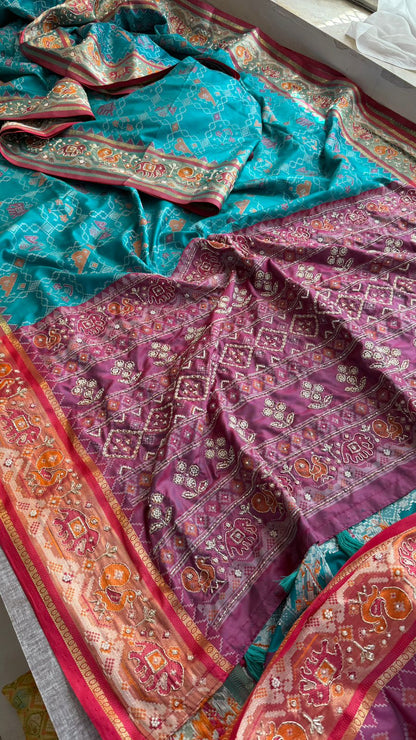 Kutdana And Pearl On Munga Silk Banarasi · 40 Artisan Hours of work · The Riwaayat Edit