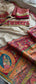 Pure Munga Tussar Silk Saree with Meena Banarasi Weaving