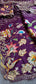 Munga Crepe Silk Saree with Kasab & Gotapatti Detailing