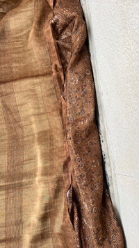 Elegant Crepe Silk Saree with Artistic Digital Floral & Bird Design